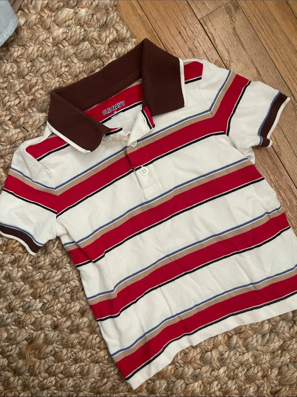 Old Navy Striped Polo Shirt